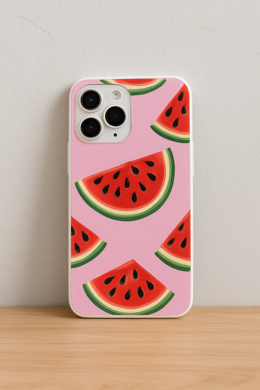 Customizable Summer Watermelon Phone Case – Flexible & Impact-Resistant